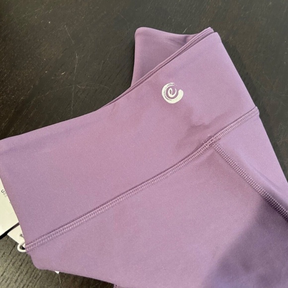 Johnny Was Calme High Rise Cutout Ankle Leggings Purple Size L - Picture 6 of 9